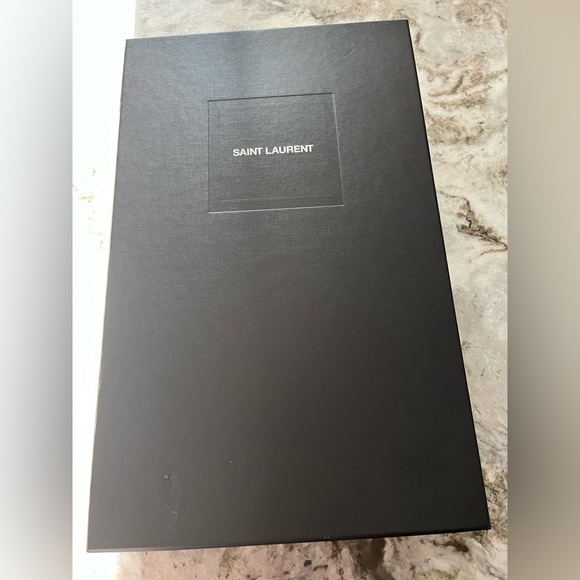 NWT & Box Authentic - Yves Saint Laurent Kate 90 Bootie Black Size 39 - Picture 4 of 15